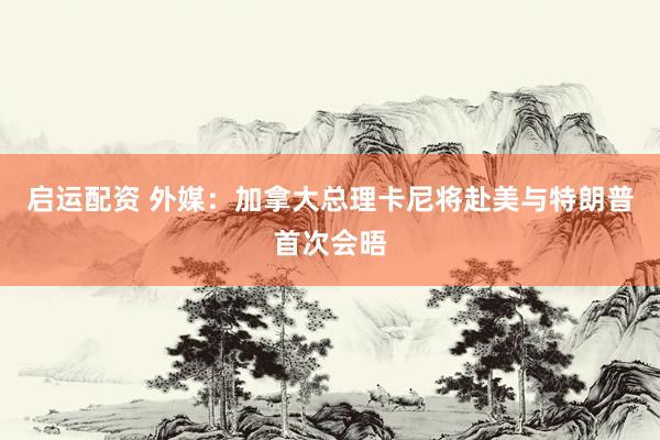 启运配资 外媒：加拿大总理卡尼将赴美与特朗普首次会晤