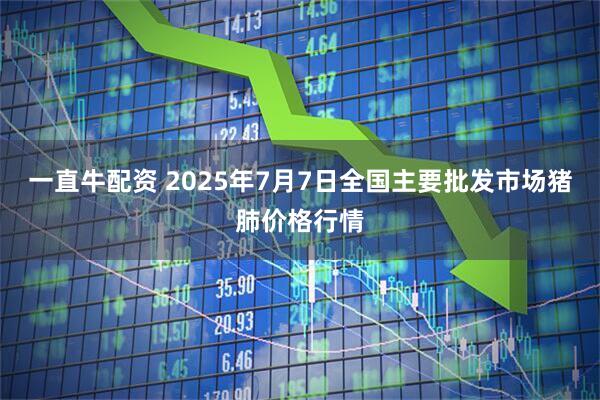 一直牛配资 2025年7月7日全国主要批发市场猪肺价格行情